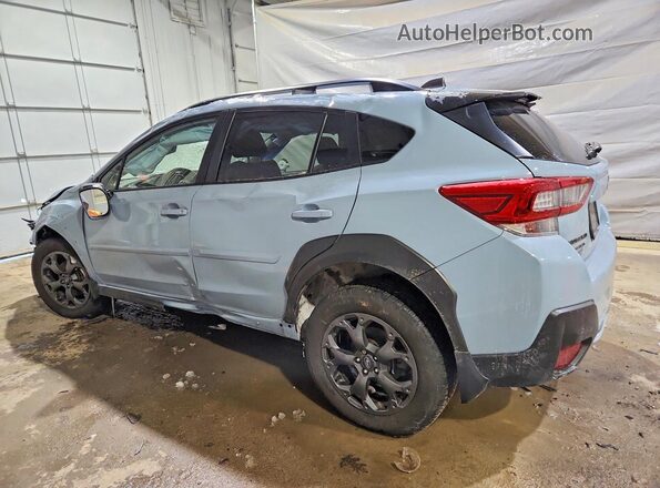 JF2GTHSC2PH252678 2023 SUBARU CROSSTREK Gray Trasero izquierdo