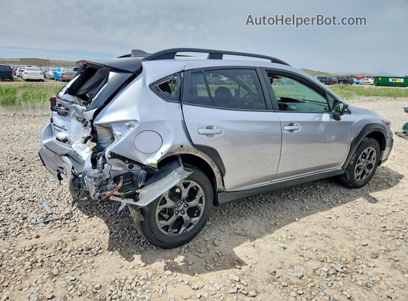 JF2GTHSC2PH280965 2023 SUBARU CROSSTREK Серебряный Задняя правая четверть
