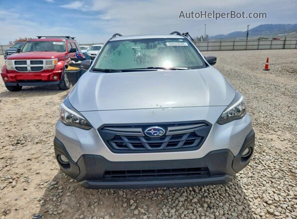 JF2GTHSC2PH280965 2023 SUBARU CROSSTREK Серебряный Вид спереди