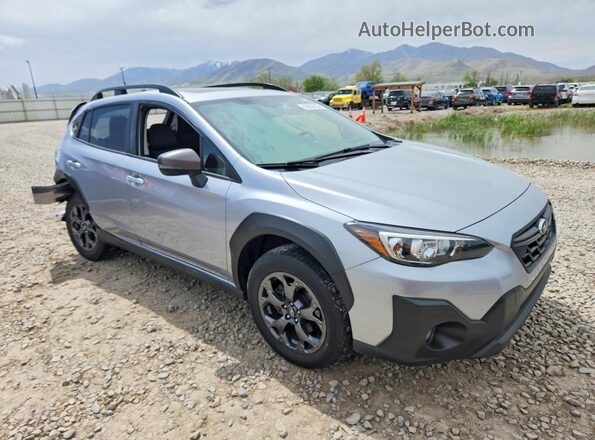 JF2GTHSC2PH280965 2023 SUBARU CROSSTREK Серебряный Передняя правая четверть