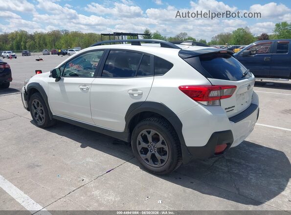 JF2GTHSC3MH353577 2021 SUBARU CROSSTREK Белый Задняя левая четверть