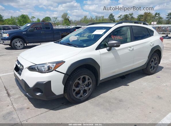 JF2GTHSC3MH353577 2021 SUBARU CROSSTREK Белый Передняя левая четверть