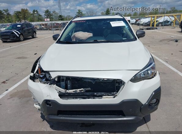 JF2GTHSC3MH353577 2021 SUBARU CROSSTREK Белый Вид щитка приборов