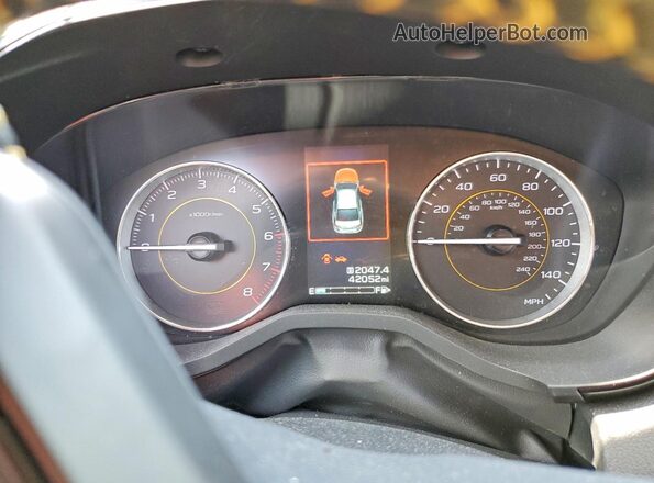 JF2GTHSC3PH251863 2023 SUBARU CROSSTREK Blue Vista del cuadro de instrumentos