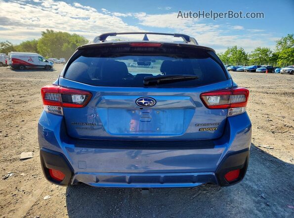JF2GTHSC4MH208788 2021 SUBARU CROSSTREK Blue Vista trasera