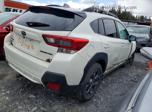 JF2GTHSC4MH384725 2022 SUBARU CROSSTREK White Задня права чверть
