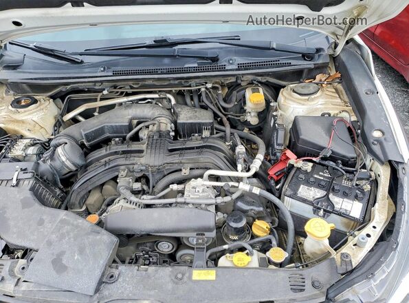JF2GTHSC4MH384725 2022 SUBARU CROSSTREK White Вид підкапотного простору
