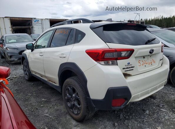JF2GTHSC4MH384725 2022 SUBARU CROSSTREK White Задня ліва чверть