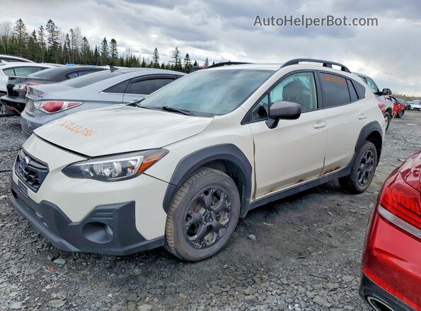 JF2GTHSC4MH384725 2022 SUBARU CROSSTREK White Передня ліва чверть
