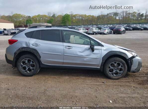 JF2GTHSC4NH231814 2022 SUBARU CROSSTREK Gray Widok wnętrza z tyłu