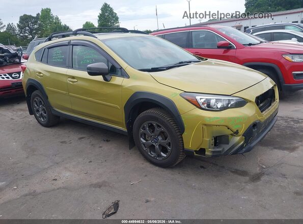 JF2GTHSC5MH316031 2021 SUBARU CROSSTREK Зеленый Панорамный вид салона 360°