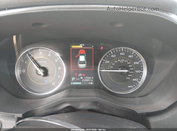 JF2GTHSC5MH323688 2021 SUBARU CROSSTREK Gray Հետևի նստատեղերի տեսք