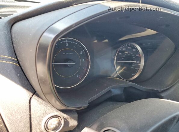 JF2GTHSC6MH222708 2021 SUBARU CROSSTREK Silver Vista del cuadro de instrumentos
