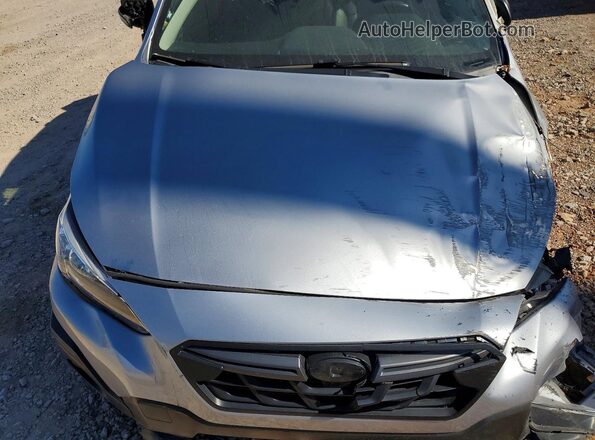 JF2GTHSC6MH222708 2021 SUBARU CROSSTREK Silver Vista del compartimento del motor