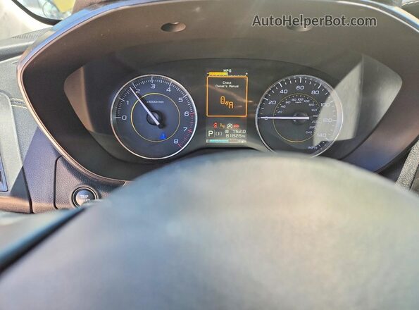JF2GTHSC6MH275313 2021 SUBARU CROSSTREK Green Vista del cuadro de instrumentos