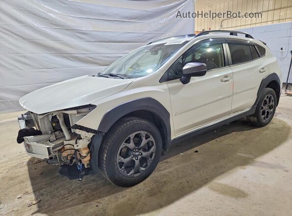 JF2GTHSC6NH272011 2022 SUBARU CROSSTREK White Vista tres cuartos delantera izquierda
