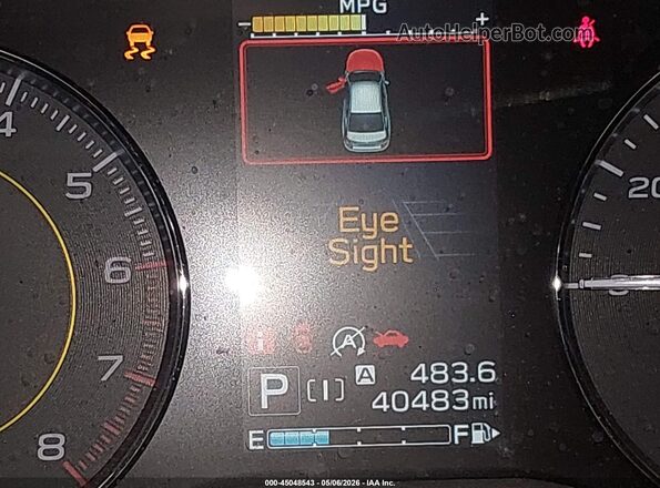 JF2GTHSC8PH306422 2023 SUBARU CROSSTREK Серый 