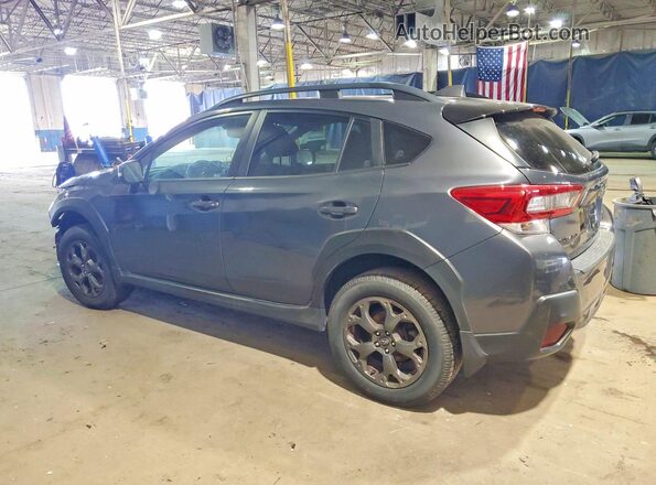 JF2GTHSC9MH653639 2021 SUBARU CROSSTREK Gray უკანა მარცხენა