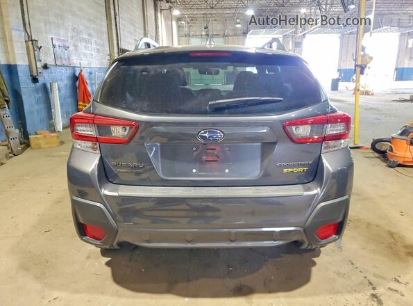 JF2GTHSC9MH653639 2021 SUBARU CROSSTREK Gray უკანა ხედი