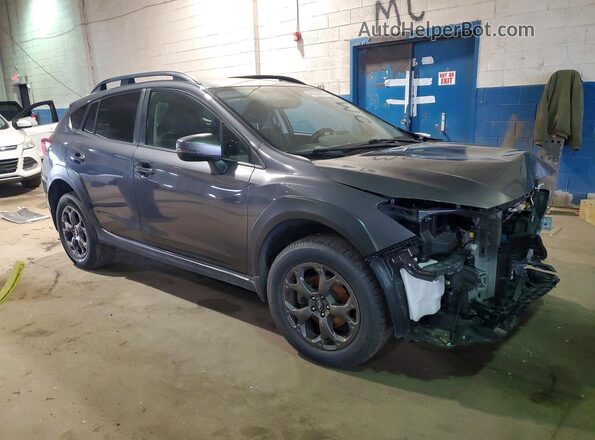 JF2GTHSC9MH653639 2021 SUBARU CROSSTREK Gray წინა მარჯვენა