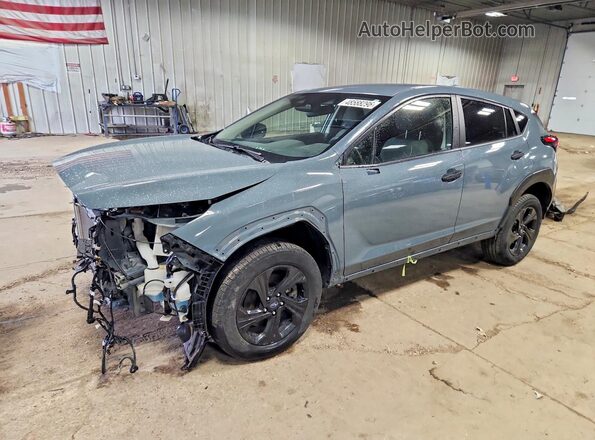 JF2GUABC0R8257529 2024 SUBARU CROSSTREK Gray Przód lewy