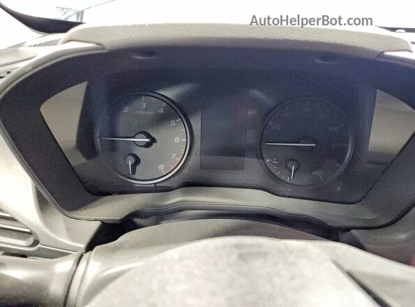 JF2GUABC0R8257529 2024 SUBARU CROSSTREK Gray Widok zestawu wskaźników