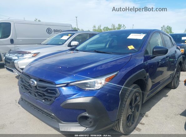 JF2GUABC0R8267526 2024 SUBARU CROSSTREK Синий Передняя левая четверть