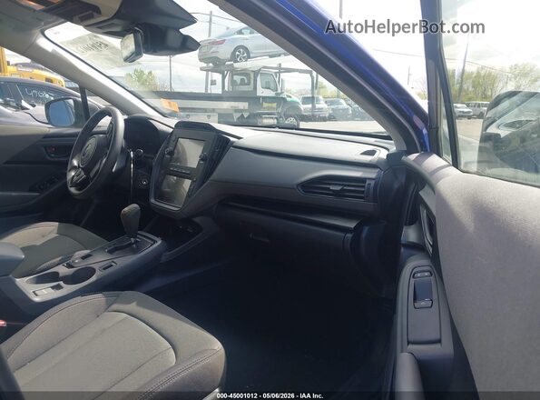 JF2GUABC0R8267526 2024 SUBARU CROSSTREK Синий Вид салона спереди