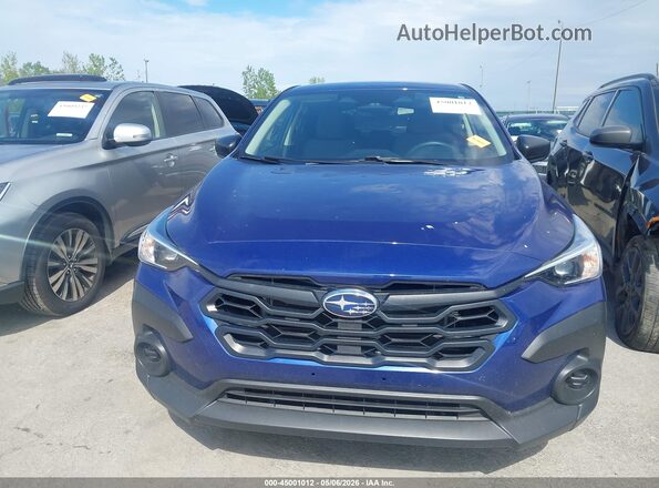JF2GUABC0R8267526 2024 SUBARU CROSSTREK Синий Вид щитка приборов