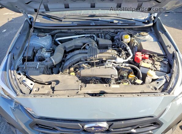 JF2GUABC0S8208966 2025 SUBARU CROSSTREK Green Widok komory silnika