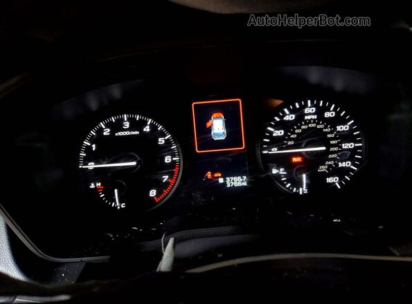 JF2GUABC1SH294899 2025 SUBARU CROSSTREK White Vista del cuadro de instrumentos