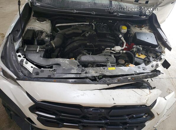 JF2GUABC1SH294899 2025 SUBARU CROSSTREK White Vista del compartimento del motor