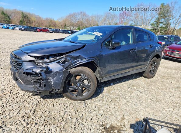 JF2GUABC4S8324641 2025 SUBARU CROSSTREK Gray Vista tres cuartos delantera izquierda