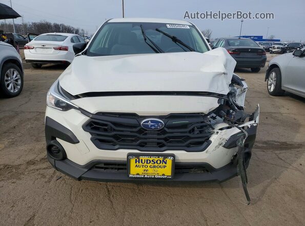 JF2GUABC6RH358302 2024 SUBARU CROSSTREK White Դիմացի տեսք