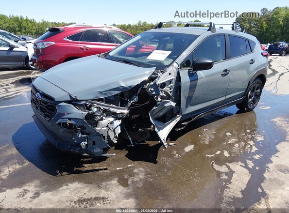 JF2GUABC7RH369535 2024 SUBARU CROSSTREK Gray Przód lewy