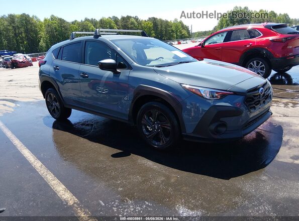 JF2GUABC7RH369535 2024 SUBARU CROSSTREK Gray Przód prawy
