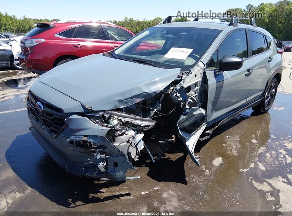 JF2GUABC7RH369535 2024 SUBARU CROSSTREK Gray Widok z przodu