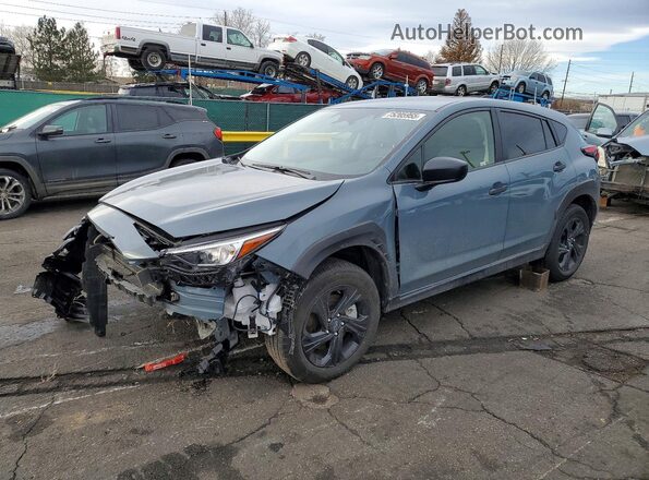 JF2GUABC8SH315084 2025 SUBARU CROSSTREK Blue Vista tres cuartos delantera izquierda