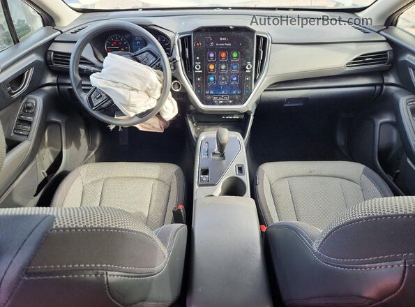 JF2GUADC0R8236435 2024 SUBARU CROSSTREK White წინა პანელის ხედი