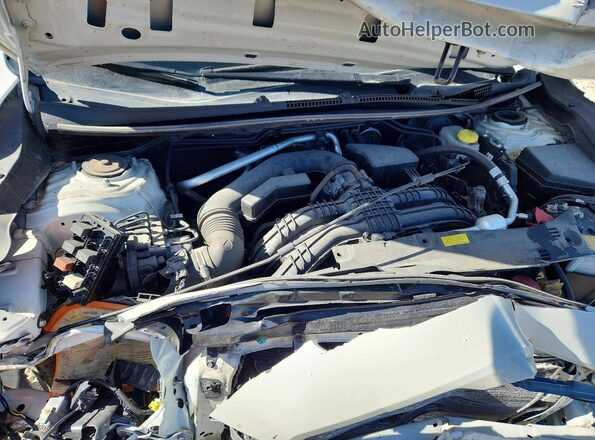 JF2GUADC0R8236435 2024 SUBARU CROSSTREK White ძრავის განყოფილების ხედი
