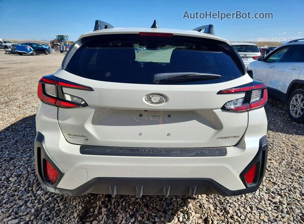 JF2GUADC0R8236435 2024 SUBARU CROSSTREK White უკანა ხედი