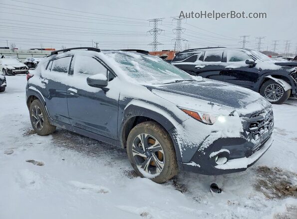JF2GUADC0RH901463 2024 SUBARU CROSSTREK Серый Передняя правая четверть