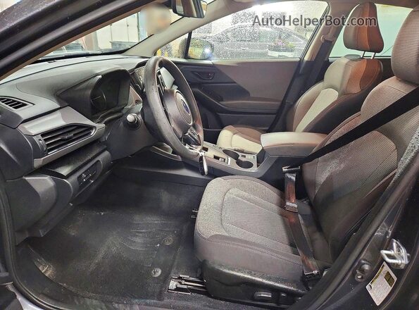 JF2GUADC1R8252823 2024 SUBARU CROSSTREK Charcoal წინა სალონის ხედი