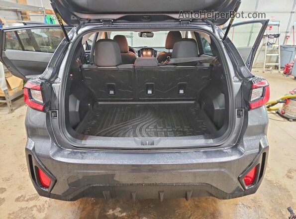 JF2GUADC1R8252823 2024 SUBARU CROSSTREK Charcoal უკანა ხედი