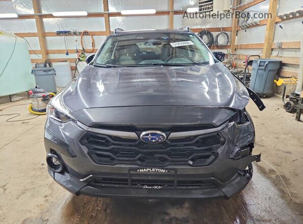 JF2GUADC1R8252823 2024 SUBARU CROSSTREK Charcoal წინა ხედი
