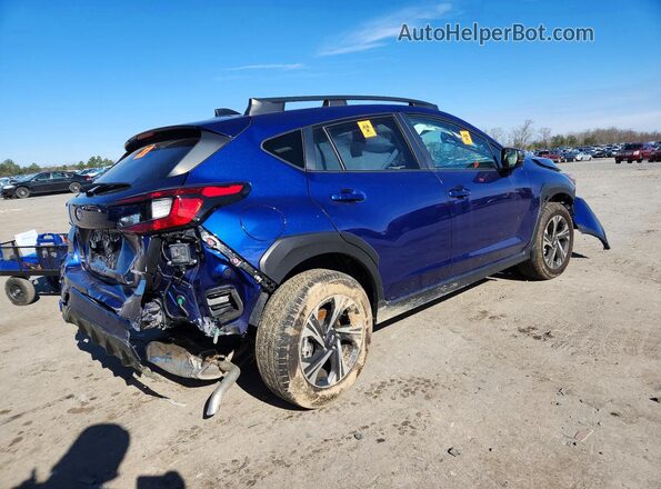 JF2GUADC1R8256516 2024 SUBARU CROSSTREK Синий Задняя правая четверть