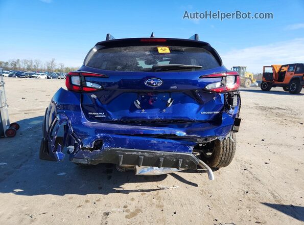 JF2GUADC1R8256516 2024 SUBARU CROSSTREK Синий Вид сзади