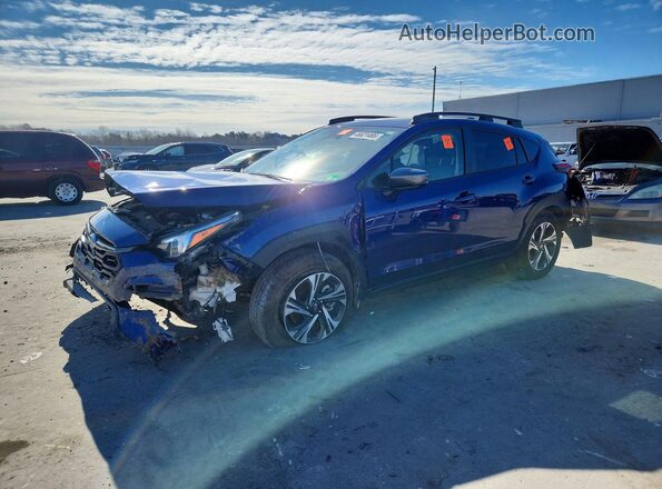 JF2GUADC1R8256516 2024 SUBARU CROSSTREK Синий Передняя левая четверть