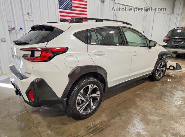 JF2GUADC1RH218610 2024 SUBARU CROSSTREK White Задня права чверть