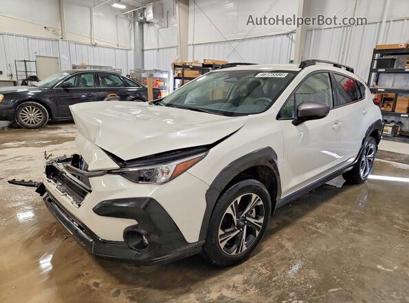 JF2GUADC1RH218610 2024 SUBARU CROSSTREK White Передня ліва чверть